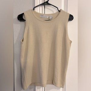 Carolyn Taylor | Vintage Tan Tank | Size M | Y2k Fashion
